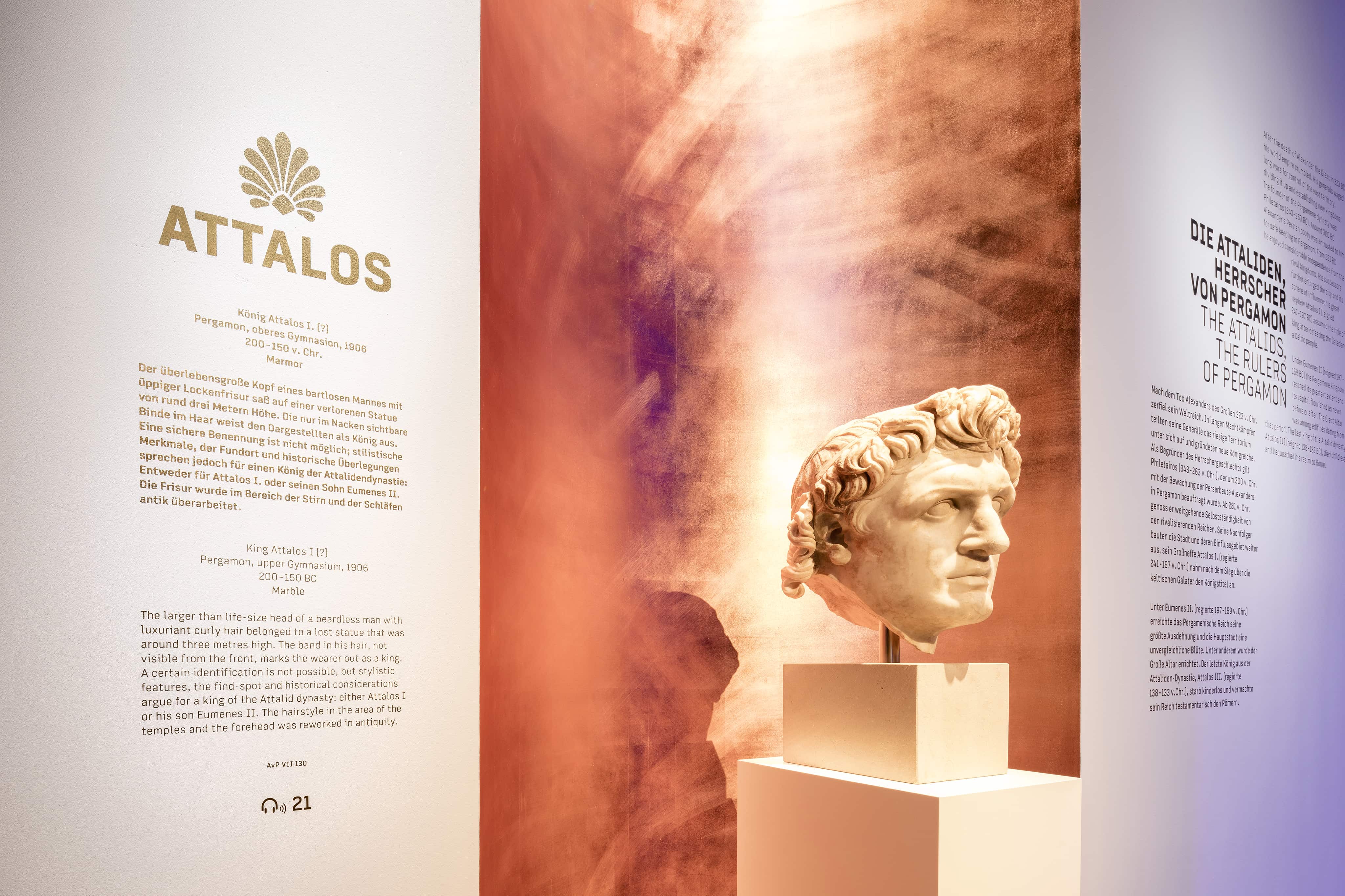 Museumsinsel Berlin Pergamon Ausstellung Panorama Attalos