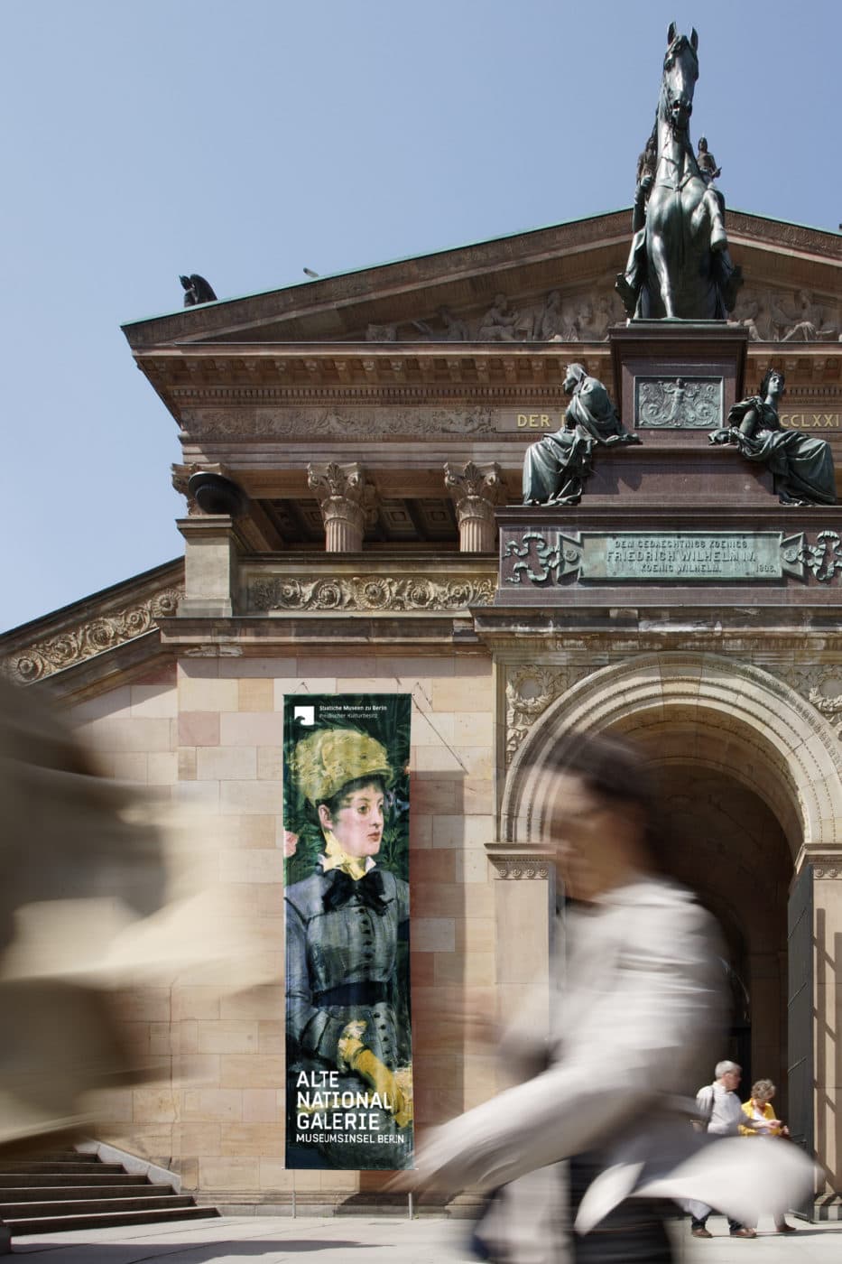 Museumsinsel Berlin Alte Nationalgelerie Banner