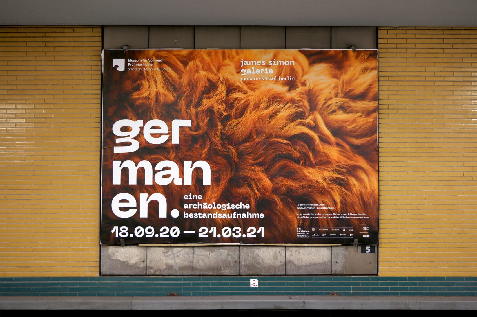 Museumsinsel Berlin Germanen Poster 18/1