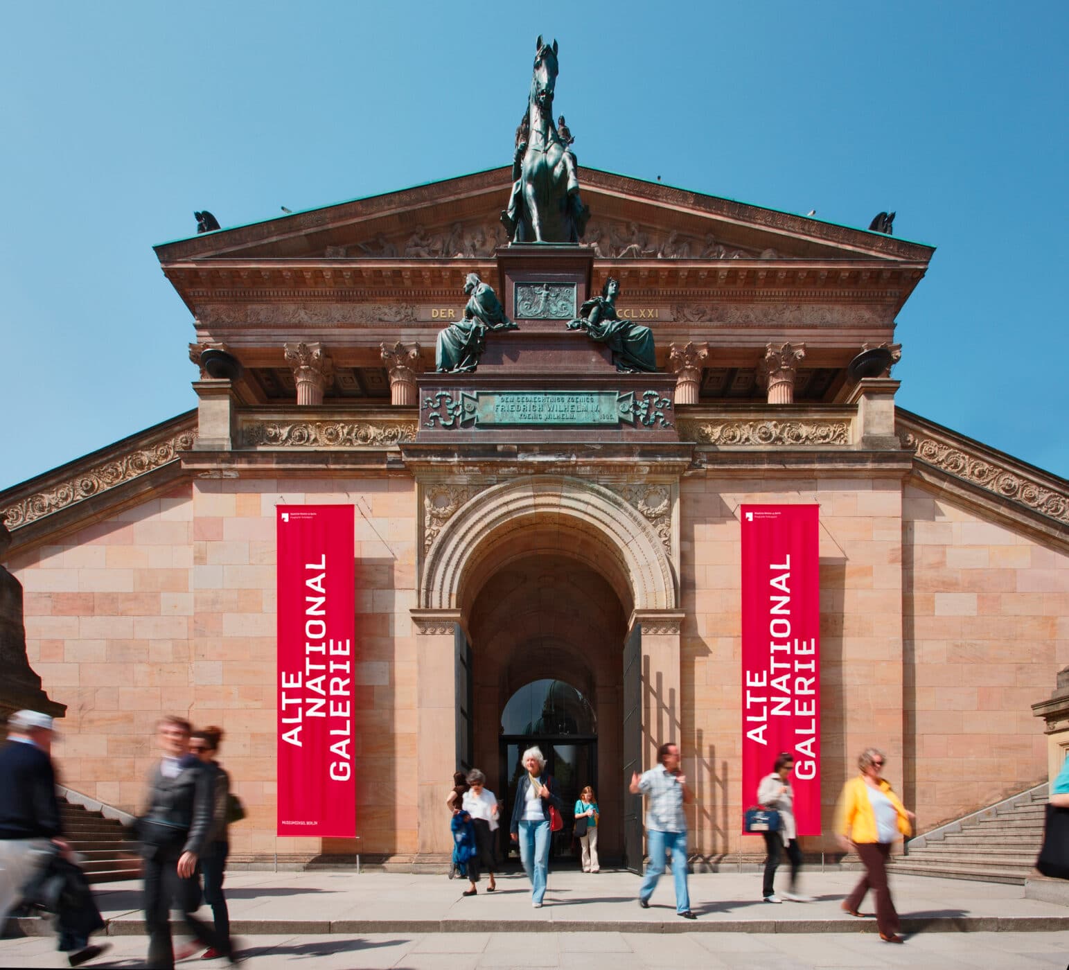 Museumsinsel Berlin Leitsystem Banner